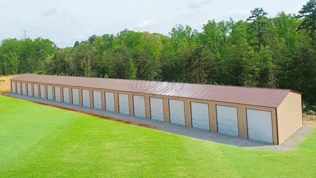 Custom metal building