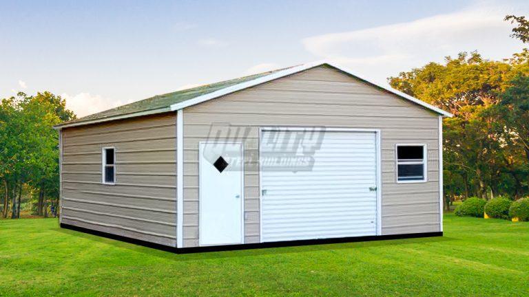 Hollis 20'x21' Boxed Eave Garage