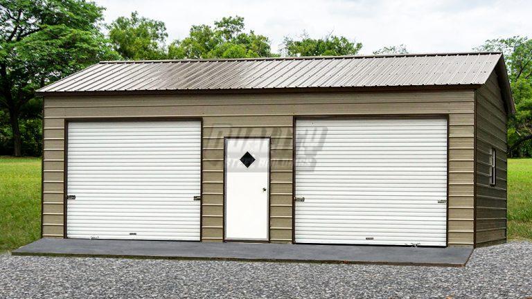 Parker 24'x31' Side Entry Garage