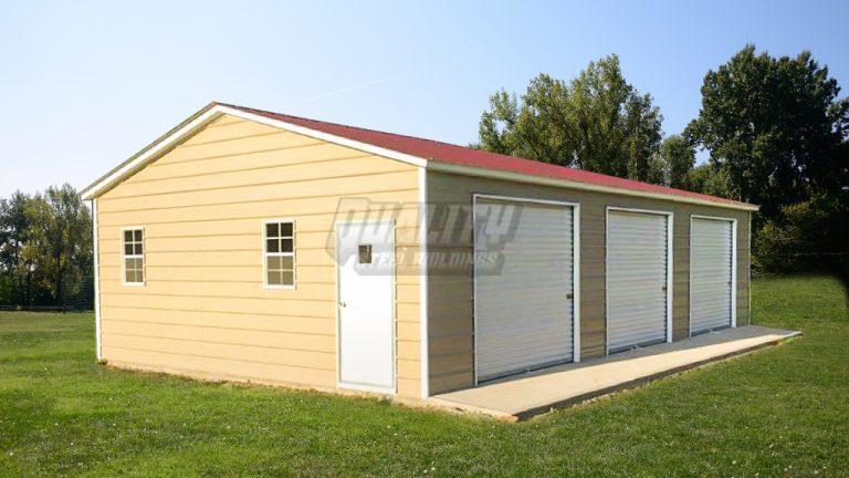 Gael 24'x36' Side Entry Garage