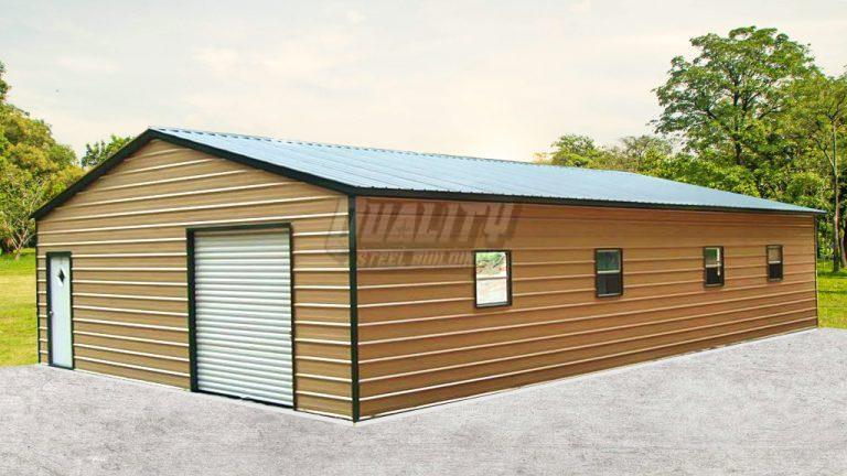 Metal Garages | 24x41 Metal Garage | Steel Garages at Low Prices | Quality Steel Buildings