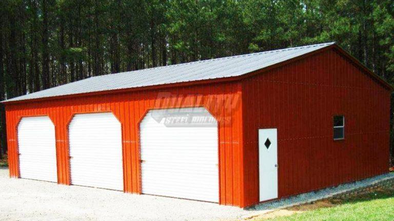 28X36 Vertical Style Garages