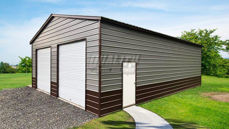 Eden 30'x41' Double Car Garage