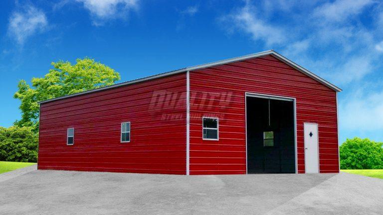 Hayden 30'x51' Vertical Garage