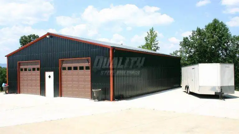Easton 32'x50' Enclosed Metal Garage