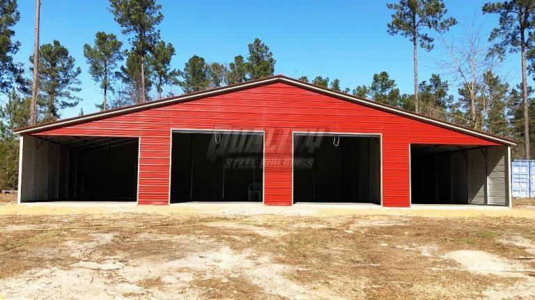 54x31-vertical-seneca-style-barn | Metal barn prices | Steel barn cost