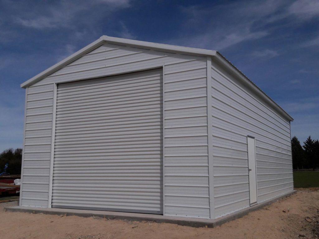 a Metal Garage