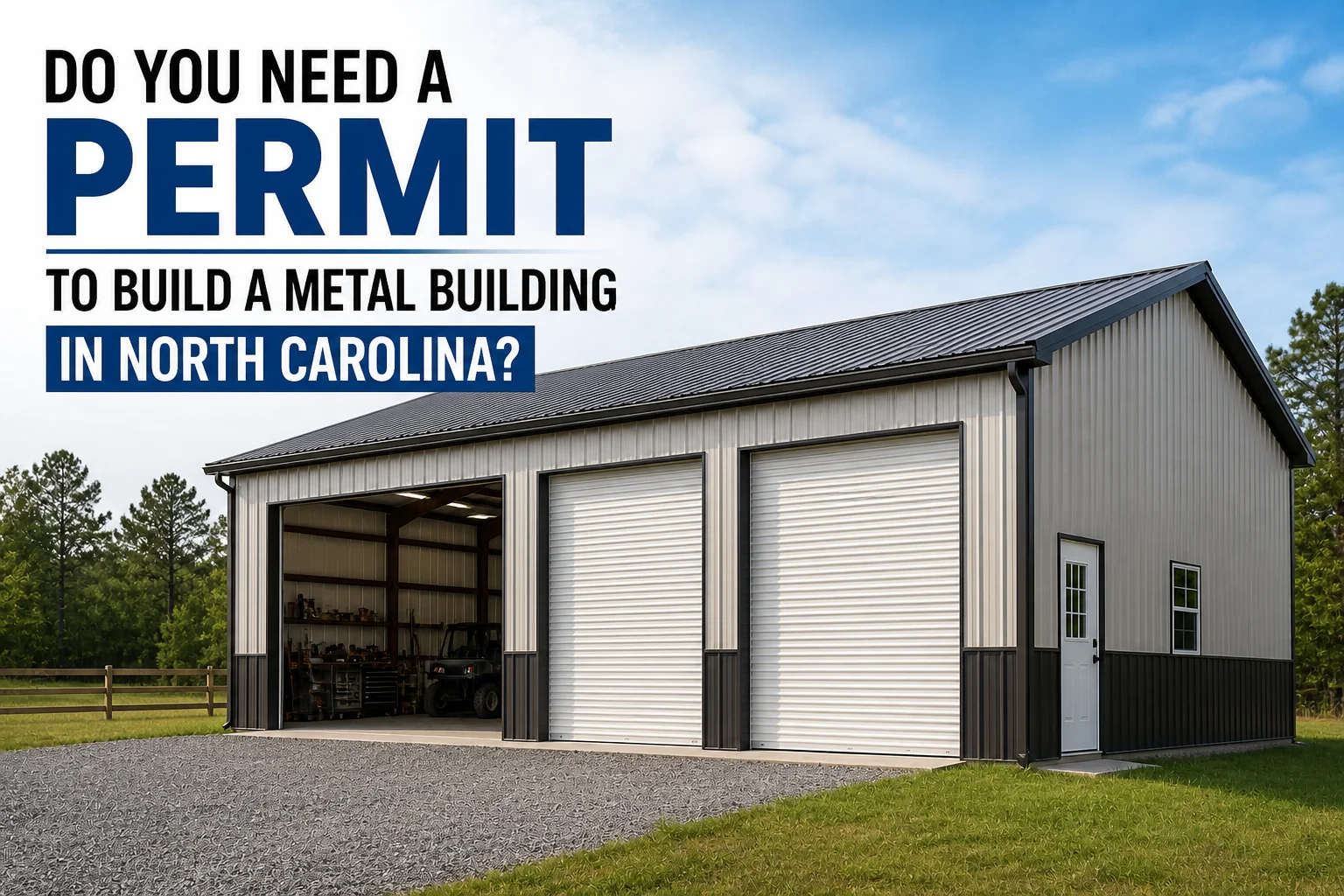 Do You Need a Permit to Build a Metal Buildings in North Carolina